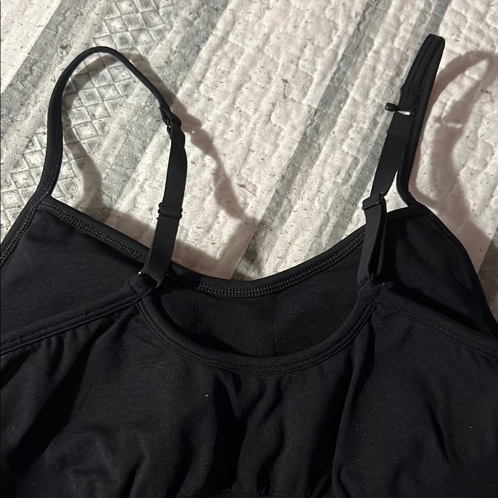 Athleta Black Sports Bra with Adjustable Straps Medium D/DD - Picture 6 of 6